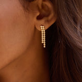 Bubbles Diamond Drop Earrings