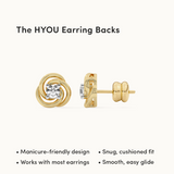 Floral Solitaire Studs