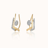 Modern Geometric Ear Climbers