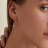 Square Threader Earrings