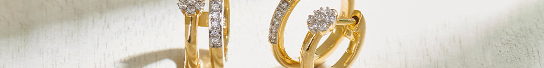 Gleam Diamond Stuggies, 14K Gold Vermeil, 1/5 ct Lab Grown Diamond-1