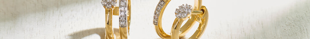 Gleam Diamond Stuggies, 14K Solid Gold, 1/5 ct Lab Grown Diamond-1