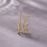 Twist Diamond Ear Suspender
