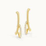 Twist Diamond Ear Suspender