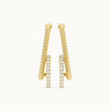 Twist Diamond Ear Suspender
