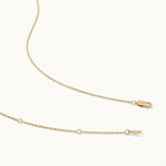 Twisted Round Diamond Necklace, 14K Gold Vermeil, 1/3 ct Lab Grown Diamond-8