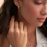 Sun Diamond Pendant Necklace, 14K Solid Gold, 1/3 ct Lab Grown Diamond-5