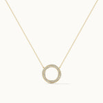 Twisted Diamond Necklace, 14K Gold Vermeil, 1/2 ct Lab Grown Diamond-3