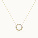 Twisted Diamond Necklace, 14K Solid Gold, 1/2 ct Lab Grown Diamond-3