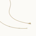 Twisted Diamond Necklace, 14K Solid Gold, 1/2 ct Lab Grown Diamond-8