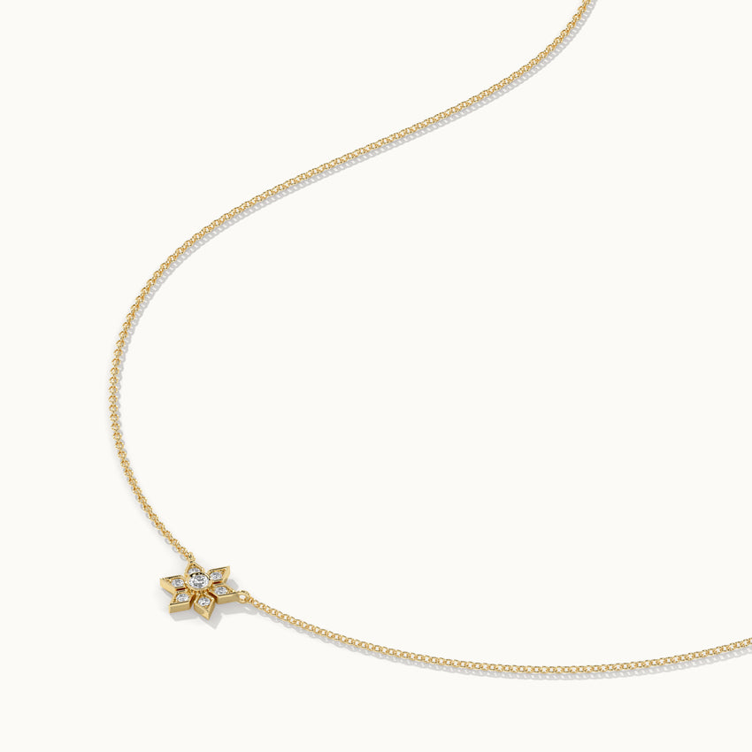 Narcissus Diamond Necklace