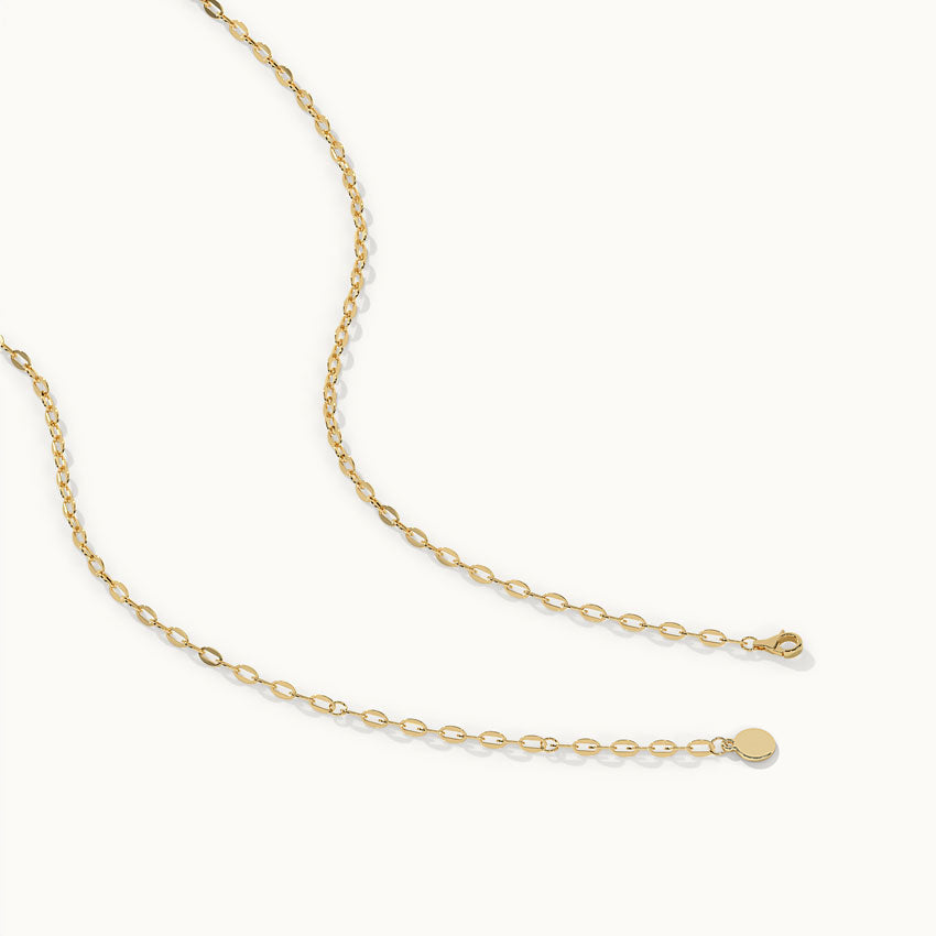 Sun Disc Diamond Necklace, 14K Solid Gold, 1/3 ct Lab Grown Diamond-8