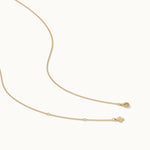 Twisted Interlocked Diamond Necklace, 14K Gold Vermeil, 1/10 ct Lab Grown Diamond-8