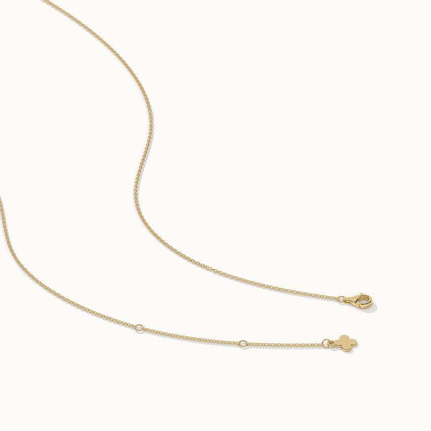 Twisted Interlocked Diamond Necklace, 14K Gold Vermeil, 1/10 ct Lab Grown Diamond-8