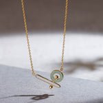 Quirky Cera Necklace, 14K Gold Vermeil-6