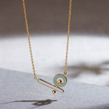 Quirky Cera Necklace, 14K Gold Vermeil-6