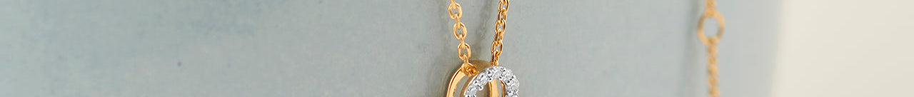 Heart Lock Cluster Diamond Necklace, 14K Gold Vermeil, 1/6 ct Lab Grown Diamond-1
