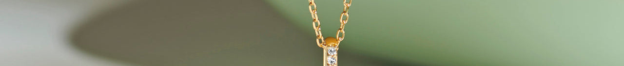 Hollow Circle Diamond Necklace, 14K Gold Vermeil, 1/2 ct Lab Grown Diamond-1