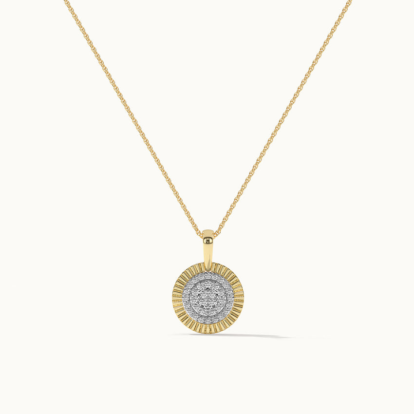 Sun Kissed Round Necklace