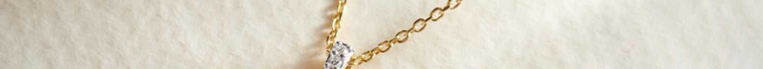 Octa Diamond Necklace, 14K Gold Vermeil, 1/4 ct Lab Grown Diamond-1