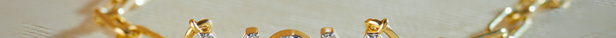 Mom Diamond Paperclip Necklace, 14K Gold Vermeil, 1/4 ct Lab Grown Diamond-1