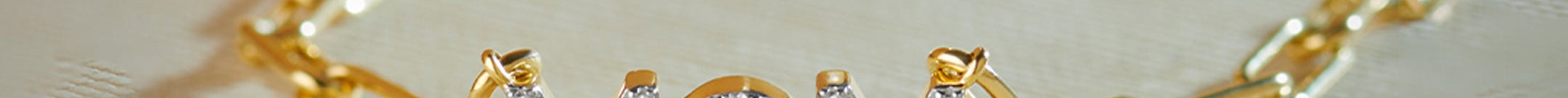 Mom Diamond Paperclip Necklace, 14K Solid Gold, 1/4 ct Lab Grown Diamond-1