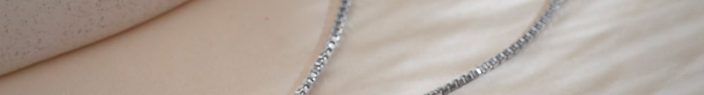 Deco Diamond Necklace, Sterling Silver, 3/8 ct Lab Grown Diamond-1