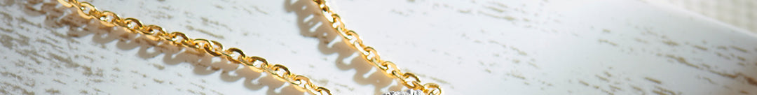 Created Emarald Diamond Necklace, 14K Gold Vermeil, 1/4 ct Lab Grown Diamond-1