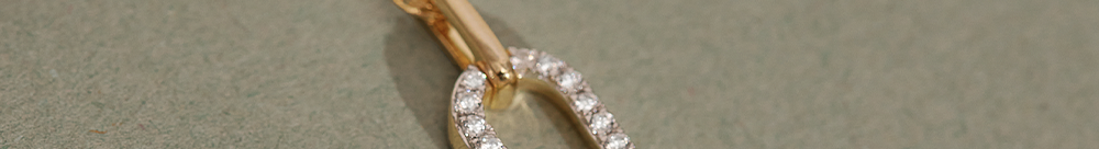 Pave Diamond Paperclip Necklace, 14K Solid Gold, 1/5 ct Lab Grown Diamond-1