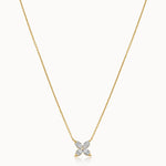 Butterfly Diamond Necklace, 14K Solid Gold, 1/2 ct Lab Grown Diamond-3