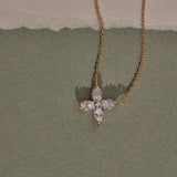 Butterfly Diamond Necklace, 14K Gold Vermeil, 1/2 ct Lab Grown Diamond-6