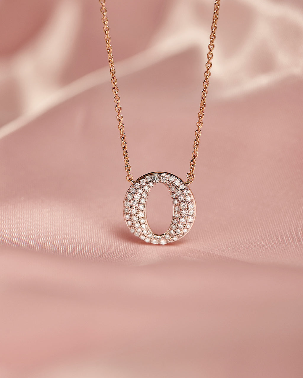 Pave Diamond Dome Necklace, 14K Solid Gold, 5/8 ct Lab Grown Diamond-5