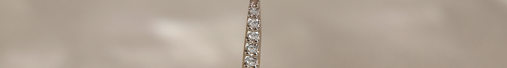 Tapered Bar Diamond Necklace, 14K Gold Vermeil, 1/5 ct Lab Grown Diamond-1