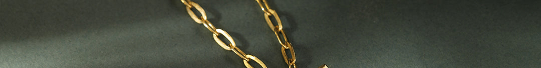 Paperclip Pearl Toggle Necklace, 14K Gold Vermeil-1