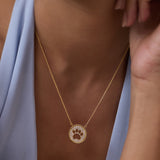 Golden Paw Necklace