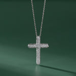 Classic Diamond Necklace, Sterling Silver, 1/2 ct Lab Grown Diamond-5