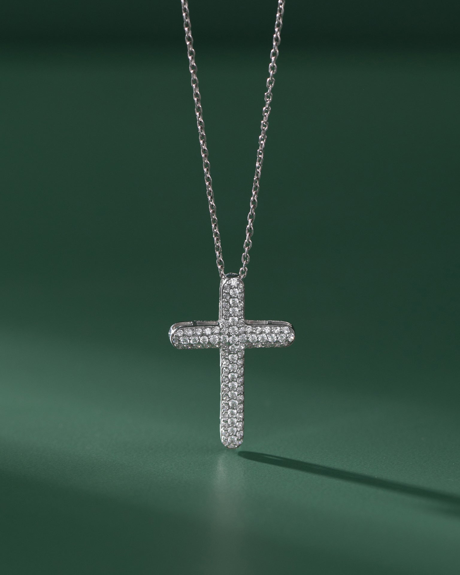 Classic Diamond Necklace, 14K Solid Gold, 1/2 ct Lab Grown Diamond-5