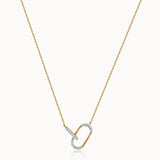 Interlink Paperclip Necklace