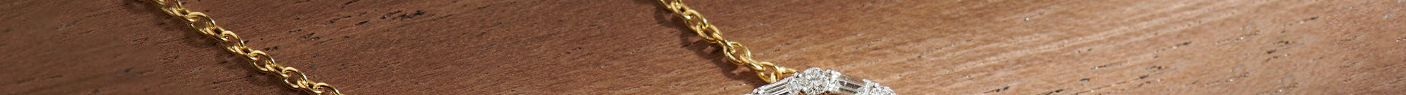 Refined Diamond Halo Necklace, 14K Gold Vermeil, 3/4 ct Lab Grown Diamond-1