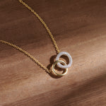 Forever Linked Diamond Necklace, 14K Gold Vermeil, 1/3 ct Lab Grown Diamond-1