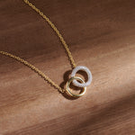 Forever Linked Diamond Necklace, 14K Solid Gold, 1/3 ct Lab Grown Diamond-1