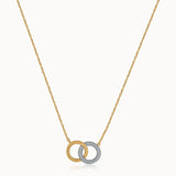 Forever Linked Diamond Necklace, 14K Gold Vermeil, 1/3 ct Lab Grown Diamond-3