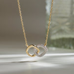 Everlasting Diamond Necklace, 14K Solid Gold, 1/3 ct Lab Grown Diamond-6