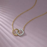 Everlasting Diamond Necklace, 14K Gold Vermeil, 1/3 ct Lab Grown Diamond-5