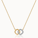 Everlasting Diamond Necklace, 14K Gold Vermeil, 1/3 ct Lab Grown Diamond-3