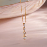 Ever Stylish Solitaire Necklace, 14K Solid Gold, 1/3 ct Lab Grown Diamond-5