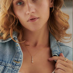 Ever Stylish Solitaire Necklace, 14K Solid Gold, 1/3 ct Lab Grown Diamond-2