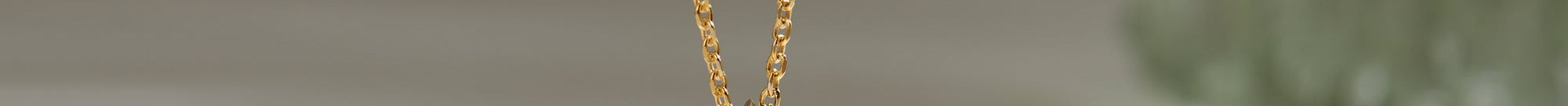 Trio Glow Solitaire Necklace, 14K Gold Vermeil, 1/2 ct Lab Grown Diamond-1