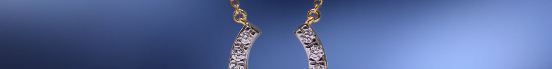 Shimmering Horseshoe Diamond Necklace