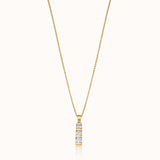 Tri - Star Diamond Necklace